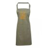 PR154 Premier Grembiule con pettorina e tasca frontale 65% poliestere 35% cotone 195gr Thumbnail