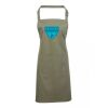 PR154 Premier Grembiule con pettorina e tasca frontale 65% poliestere 35% cotone 195gr Thumbnail