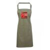 PR154 Premier Grembiule con pettorina e tasca frontale 65% poliestere 35% cotone 195gr Thumbnail