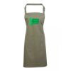 PR154 Premier Grembiule con pettorina e tasca frontale 65% poliestere 35% cotone 195gr Thumbnail