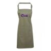 PR154 Premier Grembiule con pettorina e tasca frontale 65% poliestere 35% cotone 195gr Thumbnail