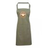 PR154 Premier Grembiule con pettorina e tasca frontale 65% poliestere 35% cotone 195gr Thumbnail