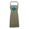 PR154 Premier Grembiule con pettorina e tasca frontale 65% poliestere 35% cotone 195gr Thumbnail