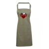 PR154 Premier Grembiule con pettorina e tasca frontale 65% poliestere 35% cotone 195gr Thumbnail