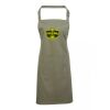 PR154 Premier Grembiule con pettorina e tasca frontale 65% poliestere 35% cotone 195gr Thumbnail