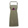 PR154 Premier Grembiule con pettorina e tasca frontale 65% poliestere 35% cotone 195gr Thumbnail