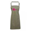 PR154 Premier Grembiule con pettorina e tasca frontale 65% poliestere 35% cotone 195gr Thumbnail