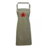 PR154 Premier Grembiule con pettorina e tasca frontale 65% poliestere 35% cotone 195gr Thumbnail