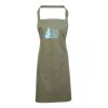 PR154 Premier Grembiule con pettorina e tasca frontale 65% poliestere 35% cotone 195gr Thumbnail