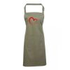 PR154 Premier Grembiule con pettorina e tasca frontale 65% poliestere 35% cotone 195gr Thumbnail