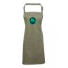 PR154 Premier Grembiule con pettorina e tasca frontale 65% poliestere 35% cotone 195gr Thumbnail