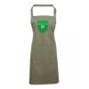 PR154 Premier Grembiule con pettorina e tasca frontale 65% poliestere 35% cotone 195gr Thumbnail