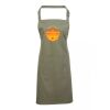 PR154 Premier Grembiule con pettorina e tasca frontale 65% poliestere 35% cotone 195gr Thumbnail