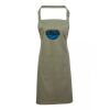 PR154 Premier Grembiule con pettorina e tasca frontale 65% poliestere 35% cotone 195gr Thumbnail