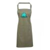 PR154 Premier Grembiule con pettorina e tasca frontale 65% poliestere 35% cotone 195gr Thumbnail