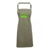 PR154 Premier Grembiule con pettorina e tasca frontale 65% poliestere 35% cotone 195gr Thumbnail