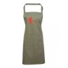 PR154 Premier Grembiule con pettorina e tasca frontale 65% poliestere 35% cotone 195gr Thumbnail