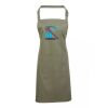 PR154 Premier Grembiule con pettorina e tasca frontale 65% poliestere 35% cotone 195gr Thumbnail