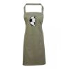 PR154 Premier Grembiule con pettorina e tasca frontale 65% poliestere 35% cotone 195gr Thumbnail