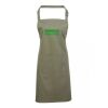 PR154 Premier Grembiule con pettorina e tasca frontale 65% poliestere 35% cotone 195gr Thumbnail