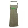 PR154 Premier Grembiule con pettorina e tasca frontale 65% poliestere 35% cotone 195gr Thumbnail