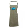 PR154 Premier Grembiule con pettorina e tasca frontale 65% poliestere 35% cotone 195gr Thumbnail