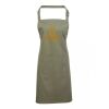 PR154 Premier Grembiule con pettorina e tasca frontale 65% poliestere 35% cotone 195gr Thumbnail