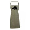 PR154 Premier Grembiule con pettorina e tasca frontale 65% poliestere 35% cotone 195gr Thumbnail
