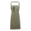 PR154 Premier Grembiule con pettorina e tasca frontale 65% poliestere 35% cotone 195gr Thumbnail