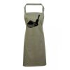 PR154 Premier Grembiule con pettorina e tasca frontale 65% poliestere 35% cotone 195gr Thumbnail