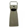 PR154 Premier Grembiule con pettorina e tasca frontale 65% poliestere 35% cotone 195gr Thumbnail