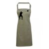 PR154 Premier Grembiule con pettorina e tasca frontale 65% poliestere 35% cotone 195gr Thumbnail