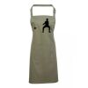 PR154 Premier Grembiule con pettorina e tasca frontale 65% poliestere 35% cotone 195gr Thumbnail