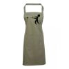 PR154 Premier Grembiule con pettorina e tasca frontale 65% poliestere 35% cotone 195gr Thumbnail