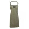 PR154 Premier Grembiule con pettorina e tasca frontale 65% poliestere 35% cotone 195gr Thumbnail
