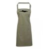PR154 Premier Grembiule con pettorina e tasca frontale 65% poliestere 35% cotone 195gr Thumbnail