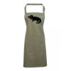 PR154 Premier Grembiule con pettorina e tasca frontale 65% poliestere 35% cotone 195gr Thumbnail
