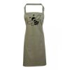 PR154 Premier Grembiule con pettorina e tasca frontale 65% poliestere 35% cotone 195gr Thumbnail