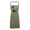PR154 Premier Grembiule con pettorina e tasca frontale 65% poliestere 35% cotone 195gr Thumbnail