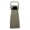 PR154 Premier Grembiule con pettorina e tasca frontale 65% poliestere 35% cotone 195gr Thumbnail