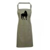 PR154 Premier Grembiule con pettorina e tasca frontale 65% poliestere 35% cotone 195gr Thumbnail