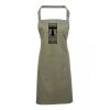 PR154 Premier Grembiule con pettorina e tasca frontale 65% poliestere 35% cotone 195gr Thumbnail