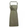 PR154 Premier Grembiule con pettorina e tasca frontale 65% poliestere 35% cotone 195gr Thumbnail