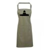 PR154 Premier Grembiule con pettorina e tasca frontale 65% poliestere 35% cotone 195gr Thumbnail