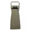 PR154 Premier Grembiule con pettorina e tasca frontale 65% poliestere 35% cotone 195gr Thumbnail