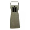 PR154 Premier Grembiule con pettorina e tasca frontale 65% poliestere 35% cotone 195gr Thumbnail