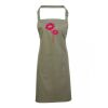 PR154 Premier Grembiule con pettorina e tasca frontale 65% poliestere 35% cotone 195gr Thumbnail