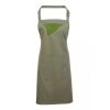 PR154 Premier Grembiule con pettorina e tasca frontale 65% poliestere 35% cotone 195gr Thumbnail