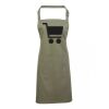 PR154 Premier Grembiule con pettorina e tasca frontale 65% poliestere 35% cotone 195gr Thumbnail
