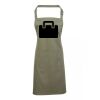 PR154 Premier Grembiule con pettorina e tasca frontale 65% poliestere 35% cotone 195gr Thumbnail